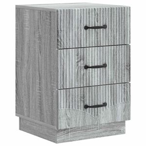 vidaXL Noćni ormar Siva sonoma 43 x 41 x 63,5 cm Konstruirano drvo