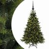vidaXL Umjetno božićno drvce s kuglicom 120 cm 150 LED lampica