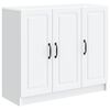 vidaXL Kreveta Bijela 89 x 34,5 x 77 cm Konstruirano drvo