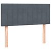vidaXL Box Spring krevet s madracem tamno sivi 120x220 cm bar&scaron;un