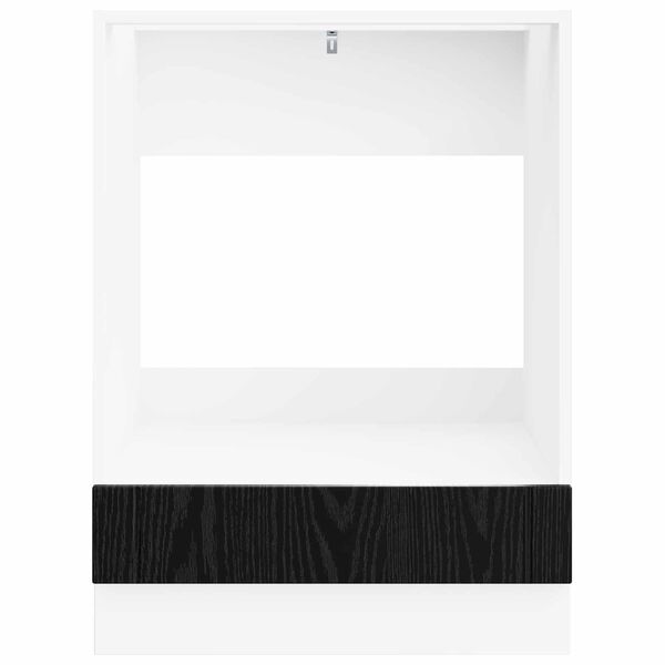 vidaXL Kuhinjski ormarić Crni hrast 60 x 46 x 81,5 cm