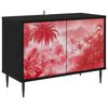 vidaXL TV ormar AACHEN 69 x 33 x 50,5 cm Crni hrast Konstruirano drvo