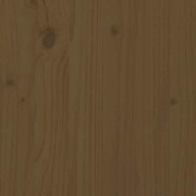 vidaXL Dnevni ležaj na izvlačenje boja meda 2x(80x200) cm od borovine
