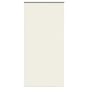 vidaXL Rolo zavjesa za zamračivanje prljavo bijela 110x230 cm &Scaron;irina tkanine 105,7 cm Poliester