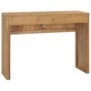 vidaXL Konzolni stol 100 x 35 x 75 cm od masivne tikovine