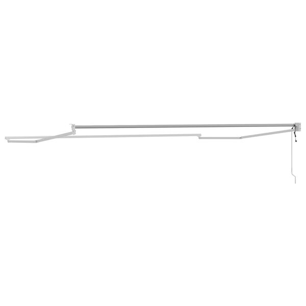 vidaXL Električni sklopivi okvir tende Bijeli 4 x 2 m Aluminij