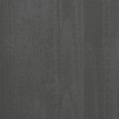 vidaXL Radni stol HAMAR tamnosivi 113 x 50 x 75 cm od masivne borovine