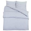 vidaXL Set posteljine za poplun sivi 140x200 cm lagana mikrovlakna