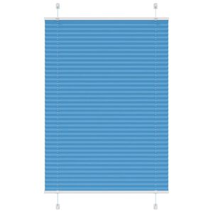 vidaXL Plisirana roleta plava 90x150 cm &scaron;irina tkanine 89,4 cm