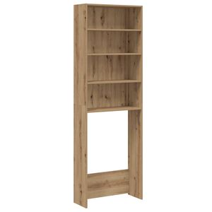 vidaXL Ormar za perilicu rublja Artisan hrast 64x24x190 cm