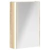 vidaXL Kupaonski ormar s ogledalom Sonoma hrast 33 x 11,5 x 50 cm