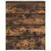 vidaXL Komoda boja dimljenog hrasta 80x35x99 cm konstruirano drvo