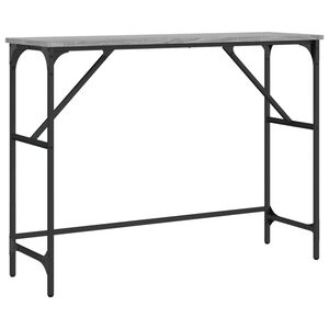 vidaXL Konzolni stol boja hrasta sonome 100x32x75 cm konstruirano drvo