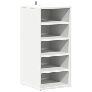 vidaXL Ormarić za cipele bijeli 31,5 x 35 x 70 cm konstruirano drvo