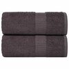 vidaXL Krpe za pranje ŽABA 2 kom. Antracit 15x21 cm 360 g/m&sup2;
