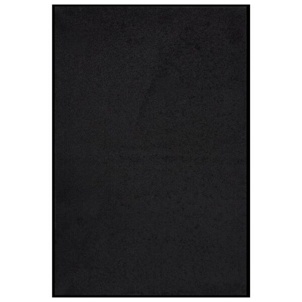 vidaXL Otirač crni 80 x 120 cm