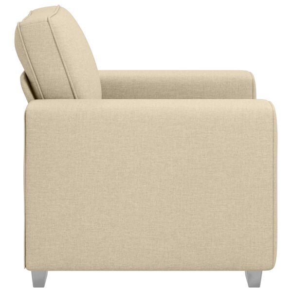 vidaXL Sofa Krema 100 x 80 x 82 cm tkanina