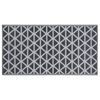 vidaXL Vanjski tepih ARAKIL crni 120x180 cm PP