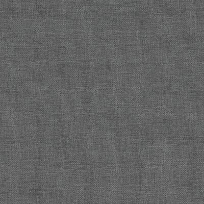 vidaXL Klupa tamnosiva 110 x 40 x 70 cm od tkanine