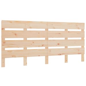 vidaXL Uzglavlje 160 x 3 x 80 cm od masivne borovine