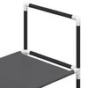 vidaXL Stalak za cipele 5 nivoa crni 44x28x94 cm netkana tkanina