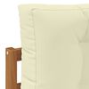 vidaXL Set vanjskih sofa s jastukom 10 pcs Prirodna i krem
