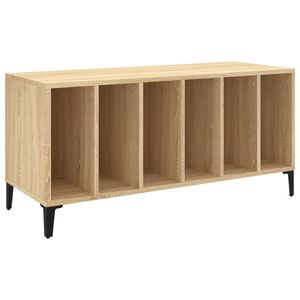 vidaXL Ormarić za ploče boja hrasta 100x38x48 cm od konstruiranog drva