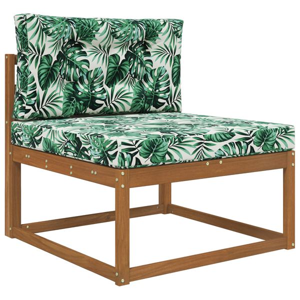 vidaXL Jastuk za vanjsku sofU 2 pcs Uzorak lista Poliester