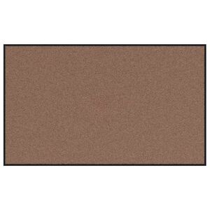 vidaXL Otirač Smeđa i crna 90 x 150 cm 100% poliamid