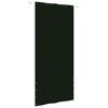 vidaXL Balkonski zastor tamnozeleni 120 x 240 cm od tkanine Oxford