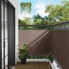 vidaXL Balcony ekran Sivo-smeđa 110 x 700 cm Oxford tkanina