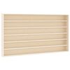 vidaXL Drvena kolekcionarska vitrina sa 6 polica 100x9x55 cm