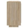 vidaXL Komoda boja hrasta sonome 80 x 40 x 75 cm od konstruiranog drva