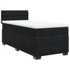 vidaXL Box spring krevet s madracem crni 80 x 200 cm bar&scaron;unasti