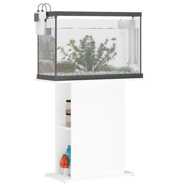 vidaXL Stalak za akvarij Bijeli 75x36x72,5 cm Konstruirano drvo