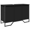 vidaXL Ormarić za umivaonik crni 91 x 35 x 60 cm konstruirano drvo