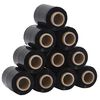 vidaXL rastezljive folije 10 kom crne 23 &micro;m 10 cm x 300 m