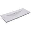 vidaXL Ugradbeni umivaonik 101 x 39,5 x 18,5 cm keramički bijeli