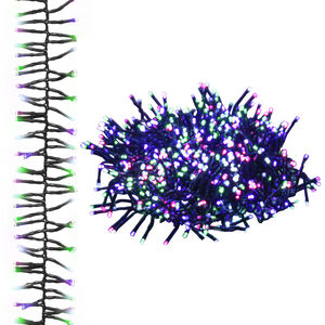 vidaXL LED traka s 1000 LED žarulja pastelna šarena 11 m PVC