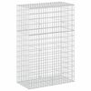 vidaXL Gabion s žicom debljine 3,5 mm i mrežom 5x10 cm 100x50x150 cm