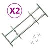 vidaXL Podesive sigurnosne re&scaron;etke za prozore 2 kom 1000 - 1500 mm