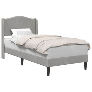 vidaXL Krevetna konstrukcija Svjetlosiva 80 x 200 cm Bar&scaron;un
