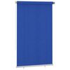 vidaXL Vanjska roleta za zamračivanje 140 x 230 cm plava HDPE