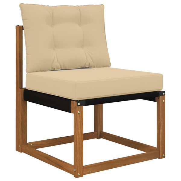 vidaXL Jastuk za vanjsku sofU 2 pcs Bež Poliester