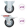 vidaXL Kotačići 24 kom 75 mm