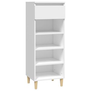 vidaXL Ormarić za cipele bijeli 40 x 36 x 105 cm od konstruiranog drva