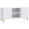 vidaXL TV ormar 102 x 34,5 x 50 cm Bijela Konstruirano drvo