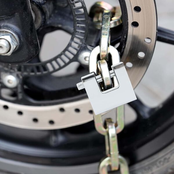 vidaXL Lokot 2 pcs Srebrno 5 x 1,9 x 4,5 cm Željezo