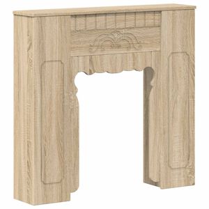 vidaXL Okvir za kamin Hrast sonoma 93 x 20 x 89 cm Konstruirano drvo