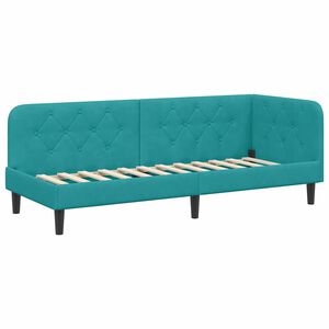 vidaXL Kutni okvir kreveta Tirkizna 80 x 200 cm Bar&scaron;un